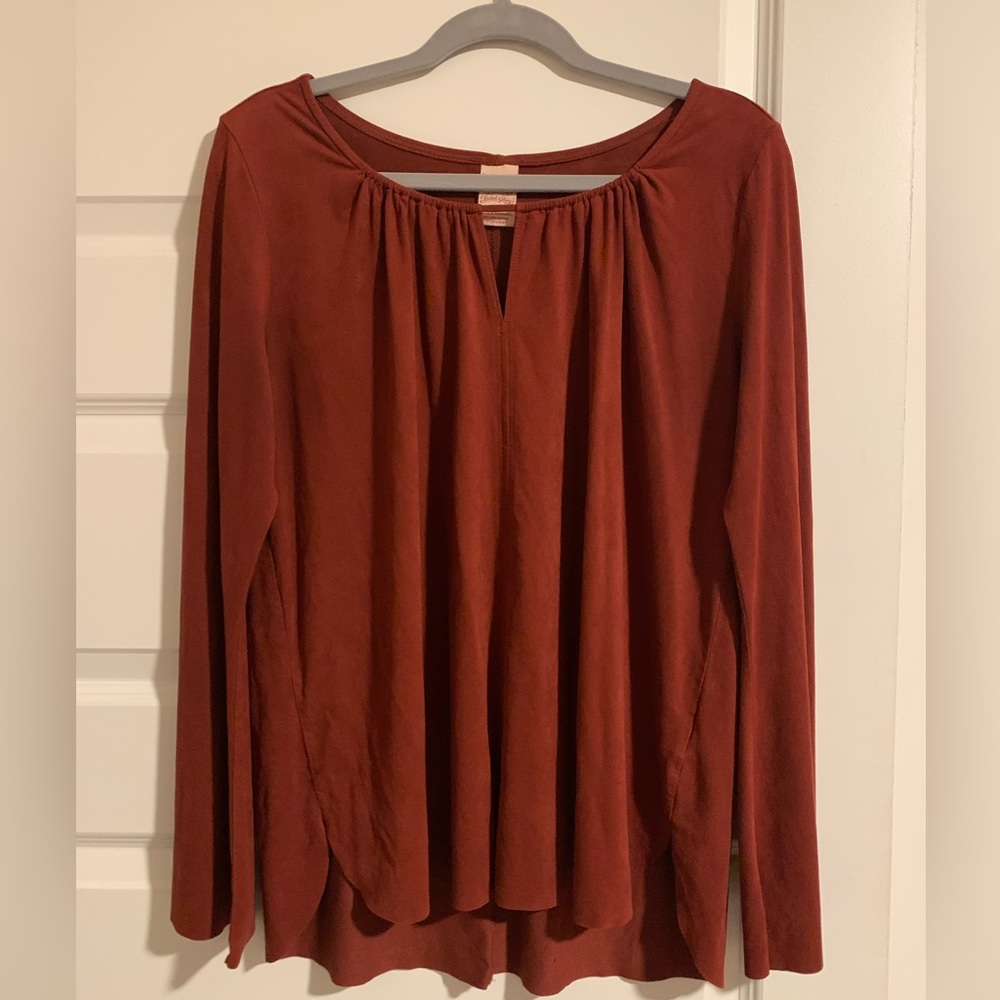 NWOT Women’s Faded Glory Flare Sleeve Top